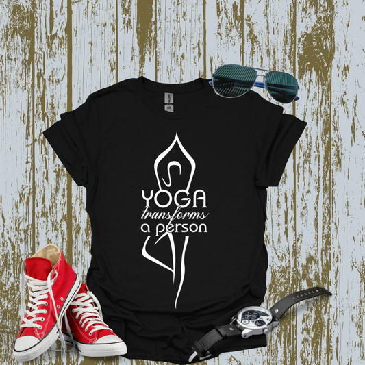 Yoga Transform The Person T-shirt