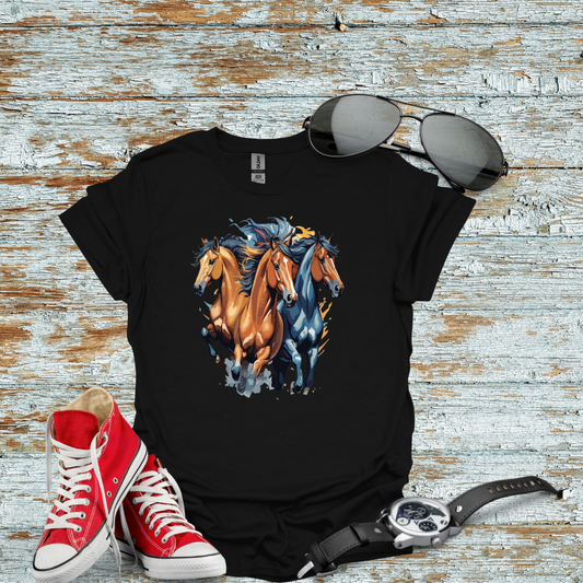 Running Horses T-shirt