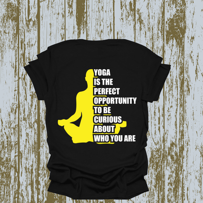 Yellow Yoga T-shirt