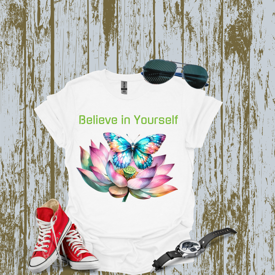 Butterfly Believe in yourself T-shirt