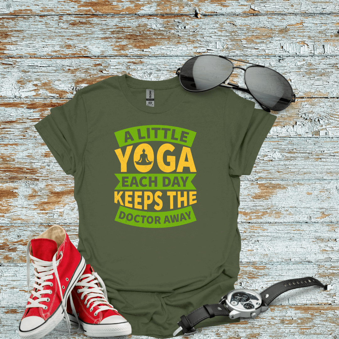 Little Yoga Each Day T-shirt