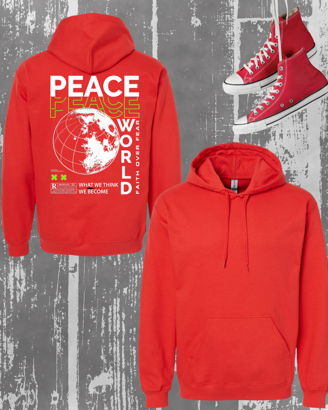 Peace World - Hoodie