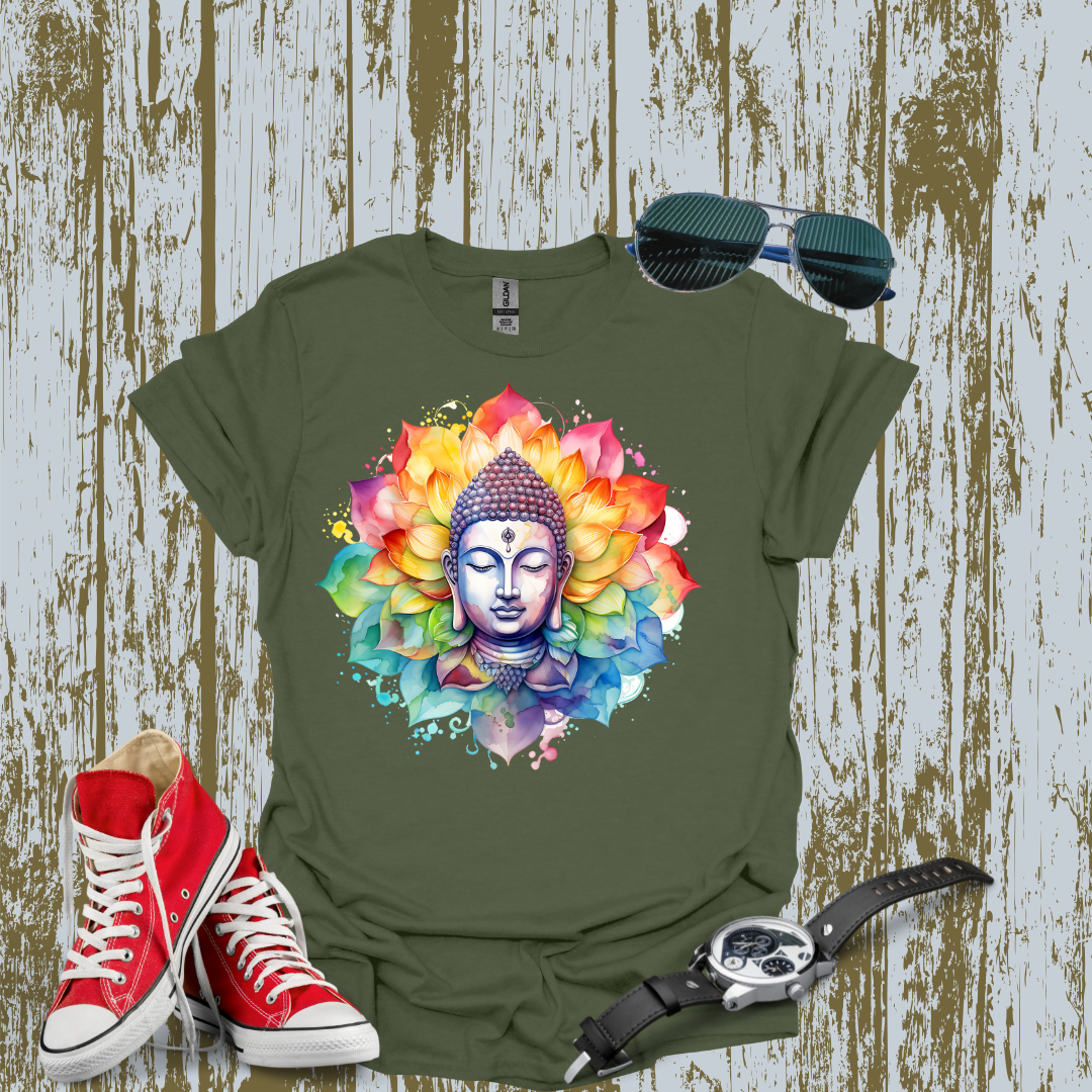 Mandala Buddha T-shirt