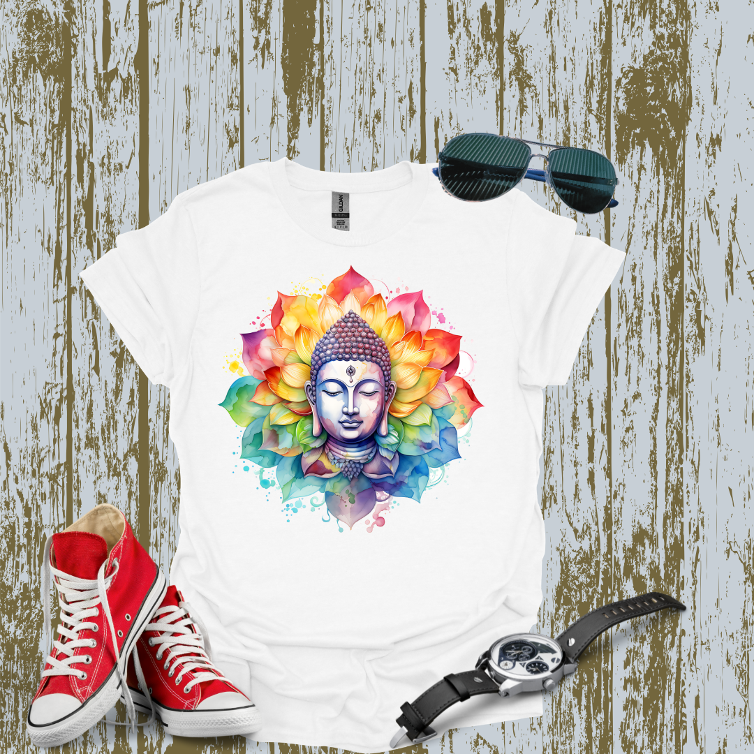 Mandala Buddha T-shirt