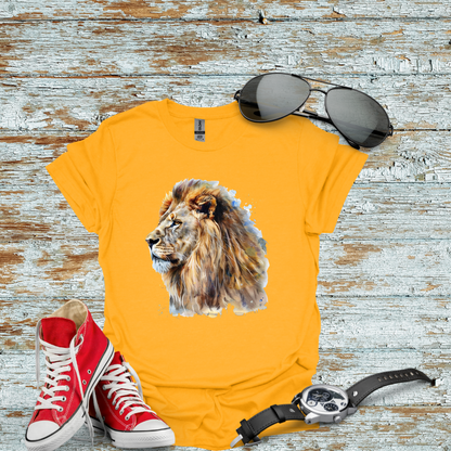 Water Paint Lion T-shirt