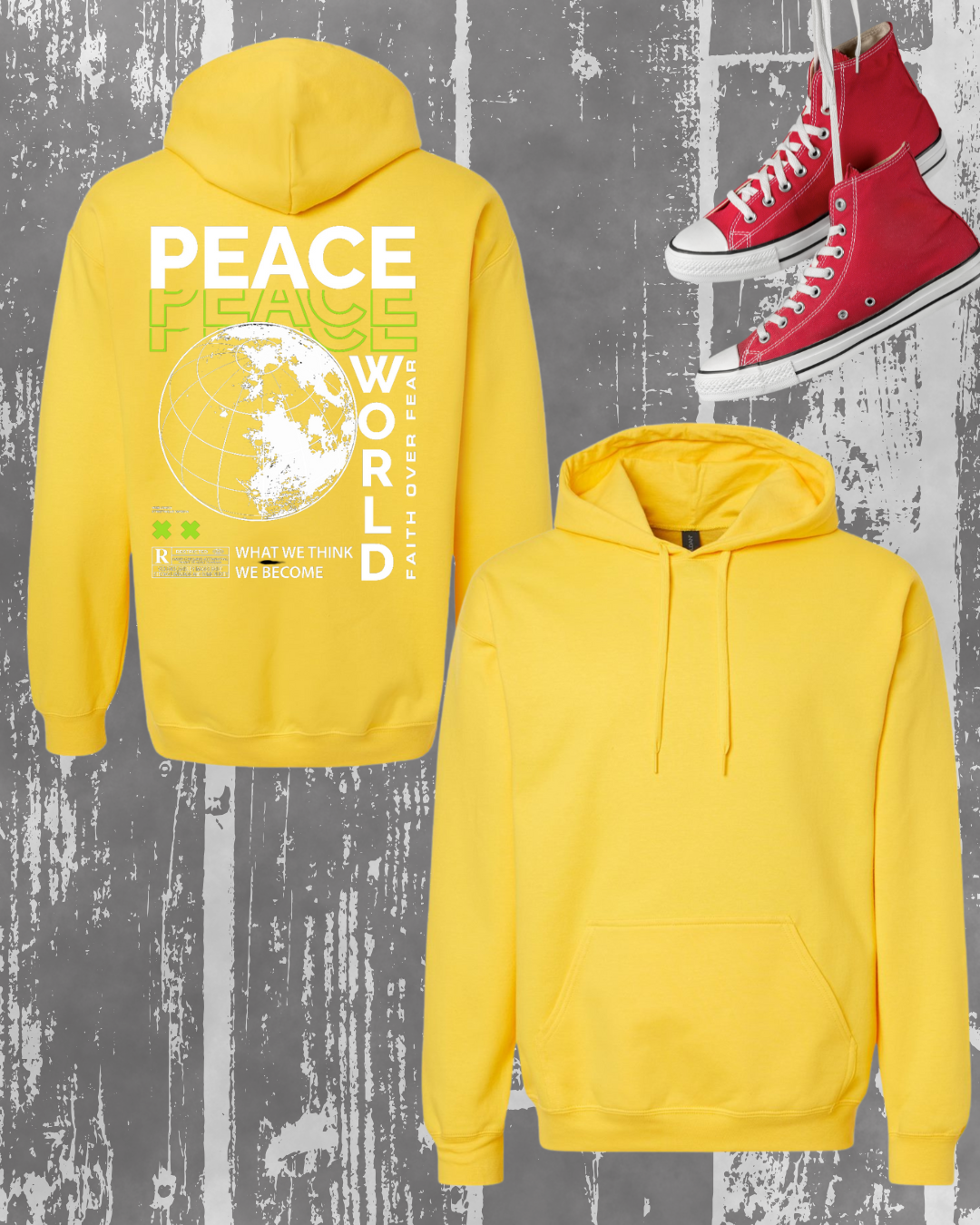 Peace World - Hoodie