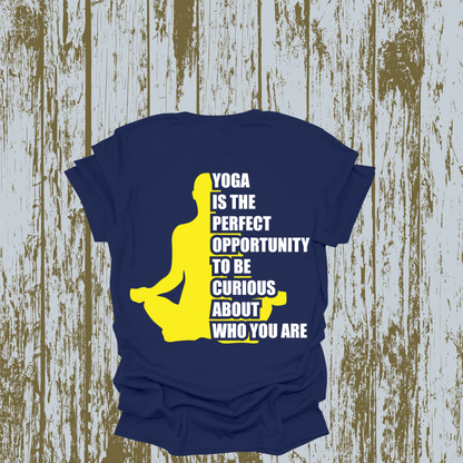 Yellow Yoga T-shirt