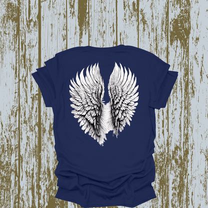 Egale & Angel Wings T-shirt