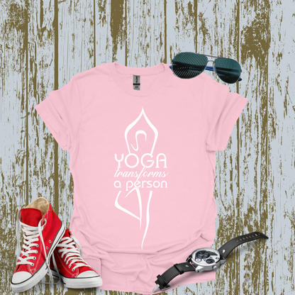 Yoga Transform The Person T-shirt