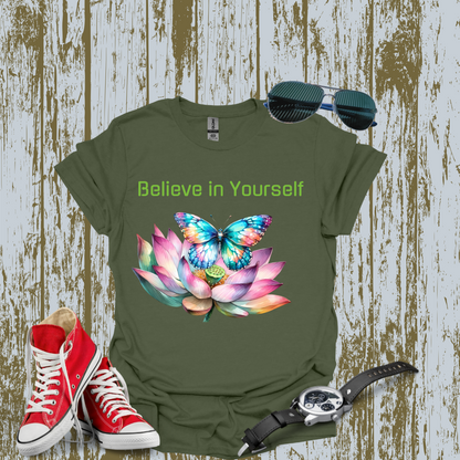 Butterfly Believe in yourself T-shirt