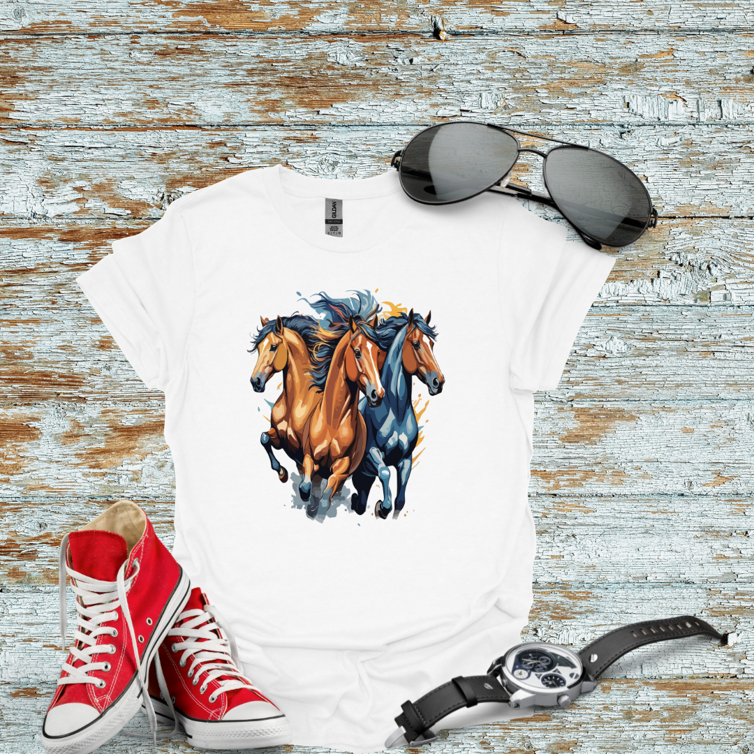 Running Horses T-shirt