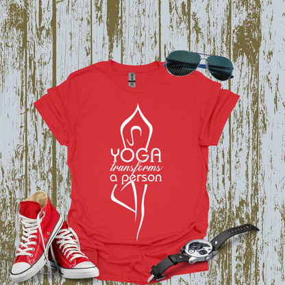 Yoga Transform The Person T-shirt