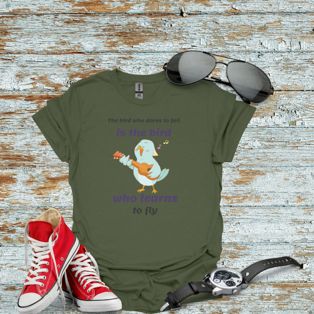 The Bird Who Dares T-shirt