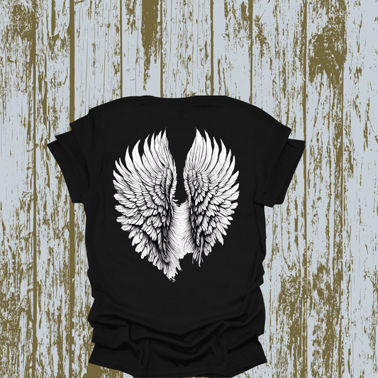 Egale & Angel Wings T-shirt