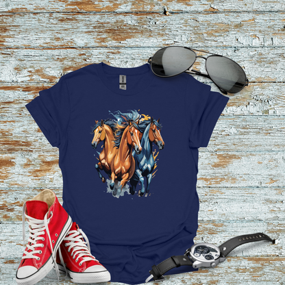 Running Horses T-shirt